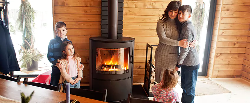 Morso Cast Iron Fireplace Insert Installation in Johnson City, New York