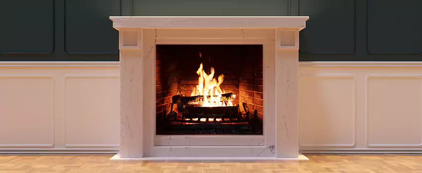 Open Flame Wood-Burning Fireplace Installation Services in Johnson City, New York